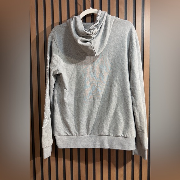 BKYS Gray and White Hooded sweatshirt Sz S Unisex - Picture 8 of 8